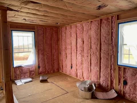 Batt Insulation installation